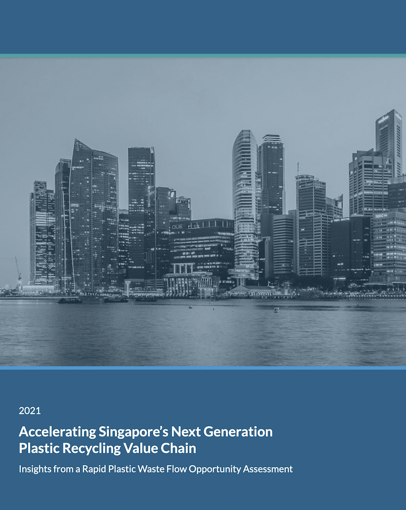 Cover of Accelerating Singapore’s Next Generation Plastic Recycling Value Chain
