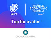 Recognition icon for Uplink / World Economic Forum Top Innovator